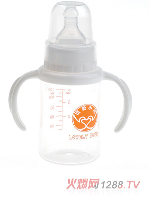 可愛小鴨PP圓型手把小奶瓶120ml（不含雙酚A）