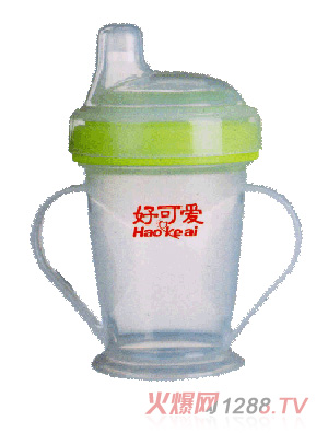 好可愛扁嘴學(xué)飲杯