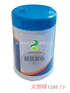 祿康80片桶裝無香型護(hù)理嬰兒濕巾