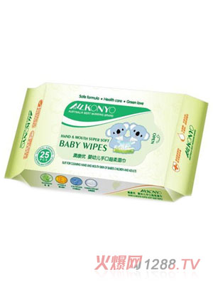澳康優(yōu)嬰幼兒手口超柔濕巾