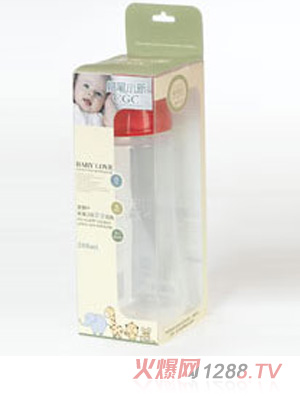 蠟筆小新PP標(biāo)準(zhǔn)口徑自動260ml奶瓶