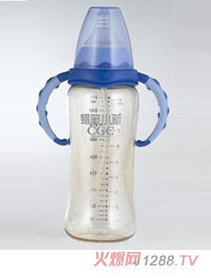 蠟筆小新PPSU圓弧標(biāo)準(zhǔn)口徑自動(dòng)260ml奶瓶