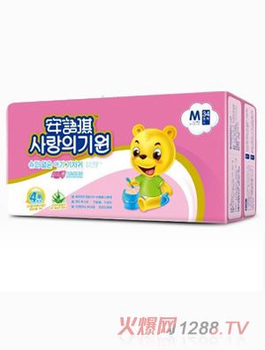 安語(yǔ)琪超級(jí)薄嬰兒紙尿片M