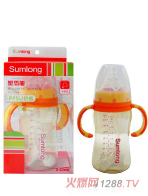 圣馬龍寬口徑PPSU奶瓶240ml