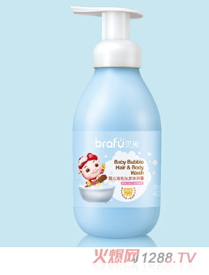 貝芙嬰幼兒泡泡洗發(fā)沐浴露