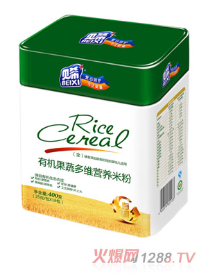 貝希有機果蔬多維米粉聽裝