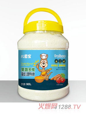 兒意寶營(yíng)養(yǎng)米粉-果蔬多維900g