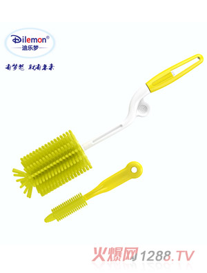 迪樂夢(mèng)全硅膠奶瓶刷