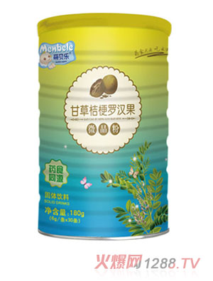 萌貝樂(lè)甘草桔梗羅漢果藥食同源微晶粉
