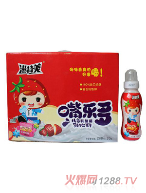 滋特美嘴樂多兒童成長(zhǎng)型乳飲料 紅色箱裝