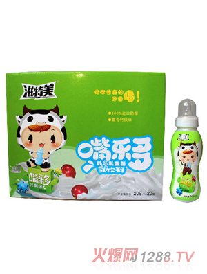 滋特美嘴樂多兒童成長(zhǎng)型乳飲料 綠色箱裝