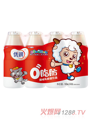 優(yōu)潤(rùn)原味乳酸菌飲品 160ml 組裝