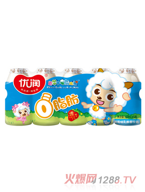 優(yōu)潤(rùn)草莓味乳酸菌飲品 100ml 組裝