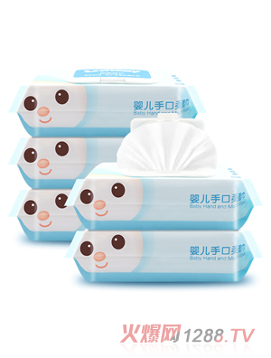 LUNCAY 嬰兒手口柔濕巾系列
