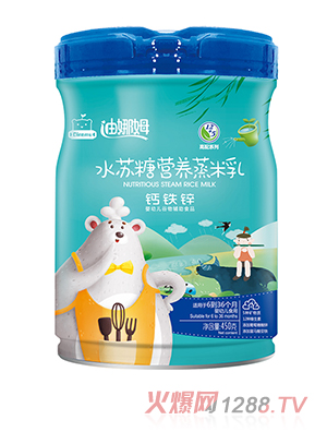 迪娜姆水蘇糖營(yíng)養(yǎng)蒸米乳 鈣鐵鋅