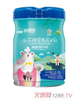 迪娜姆水蘇糖營(yíng)養(yǎng)蒸米乳 藍(lán)莓維D+鈣