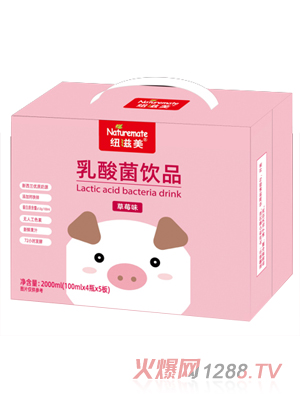 紐滋美乳酸菌硬皮 草莓味箱裝