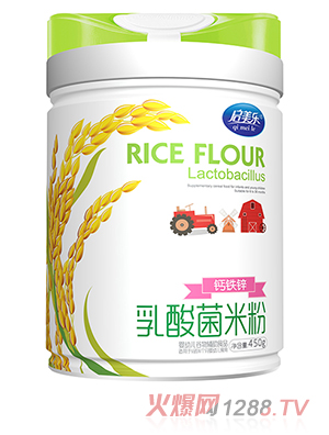啟美樂乳酸菌米粉-鈣鐵鋅