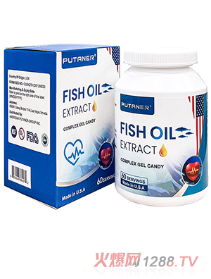 普坦尼®魚(yú)油凝膠糖果