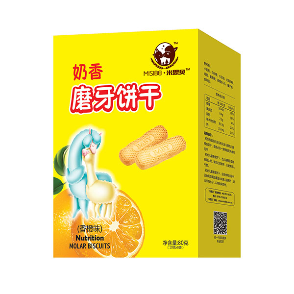米思貝磨牙餅干香橙味