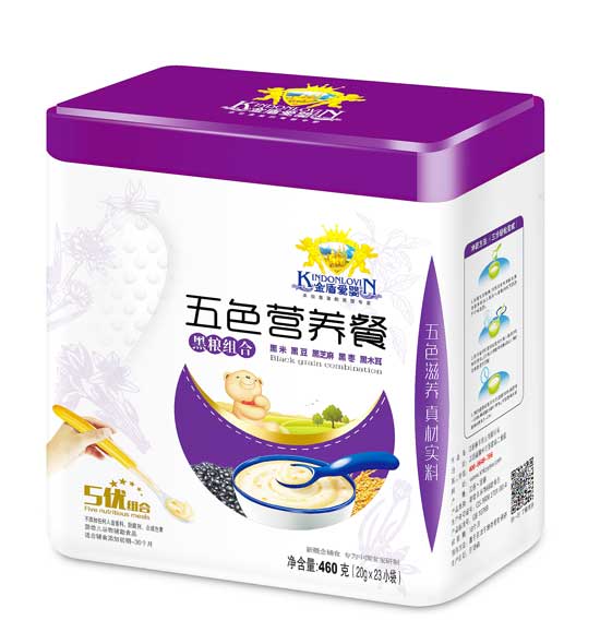 金盾愛嬰黑糧組合五色營(yíng)養(yǎng)餐罐裝