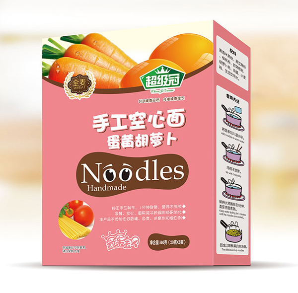 超級(jí)冠蛋黃胡蘿卜空心面