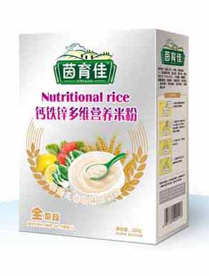 茵育佳鈣鐵鋅多維營養(yǎng)米粉