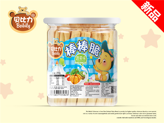 貝比力棒棒脆蔬菜味