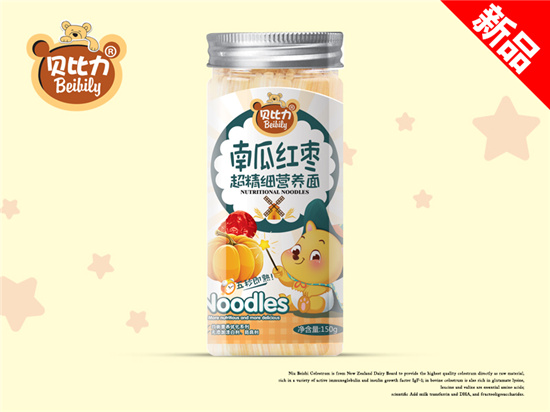 貝比力超精細營養(yǎng)面南瓜紅棗配方